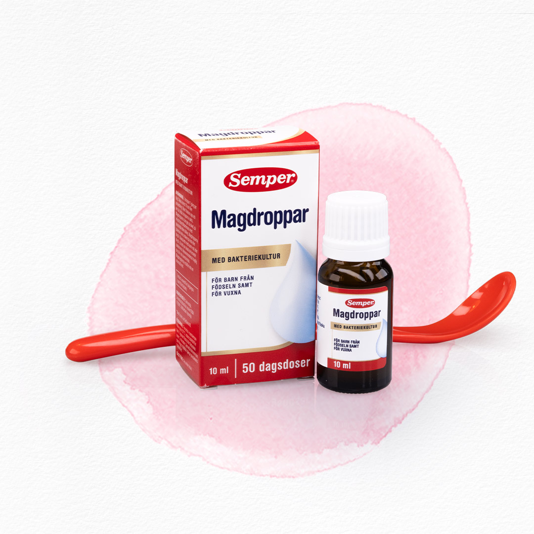 Banner Magdroppar with spoon