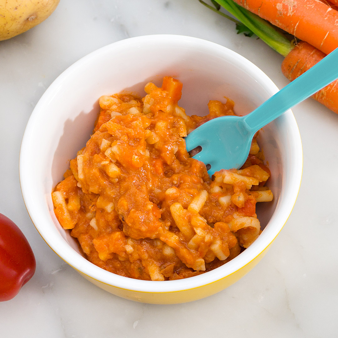Tomato and basil pasta