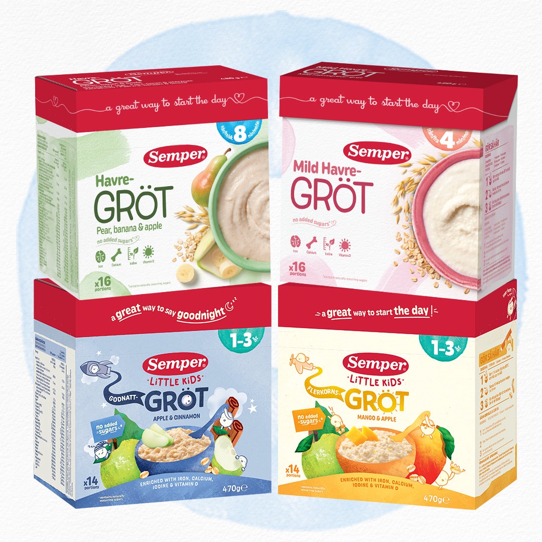 Semper porridge range