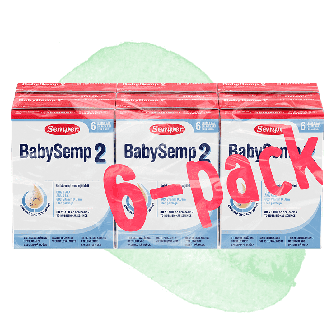 Babysemp 2 6 pack