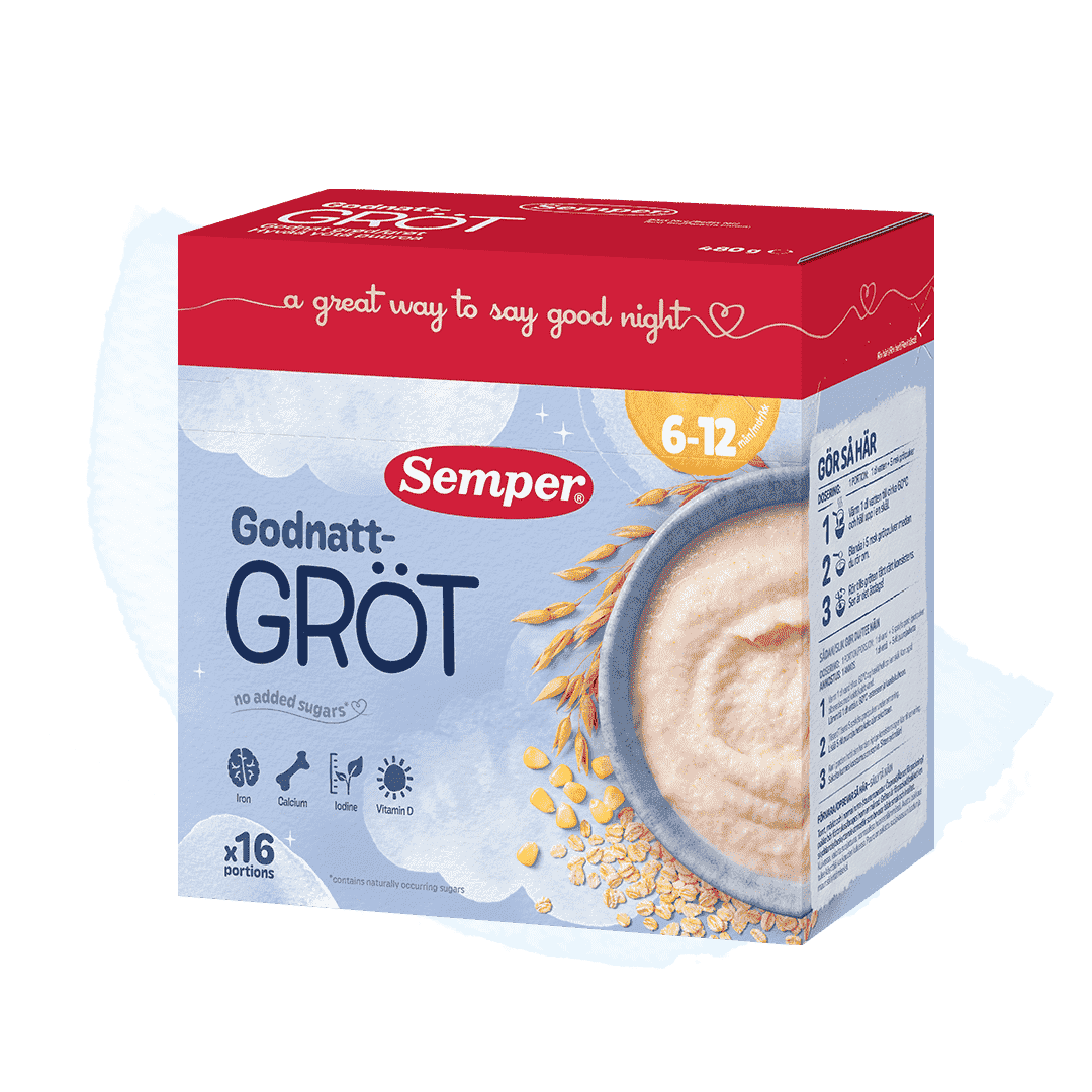 Godnattgröt 6m