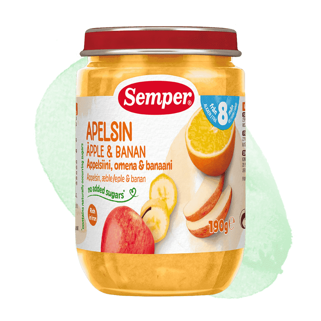 Apelsin, Äpple & Banan 8m