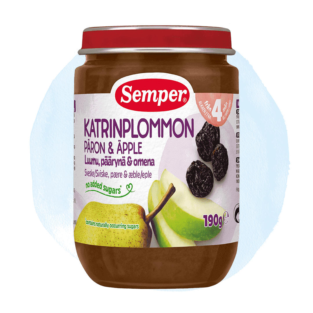 Katrinplommon, Päron & Äpple 190g