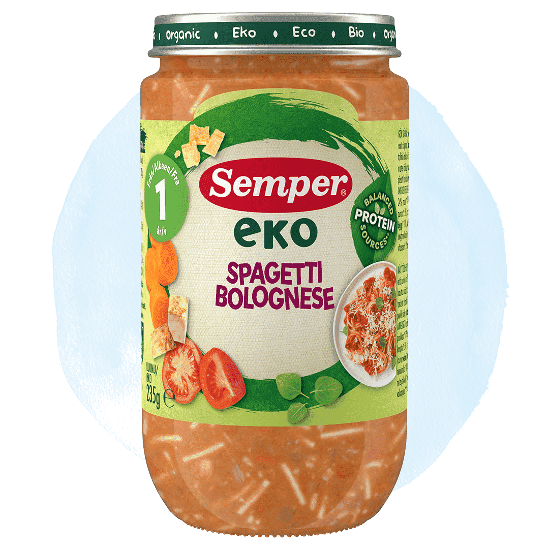 Eko spagetti bolognese 12m