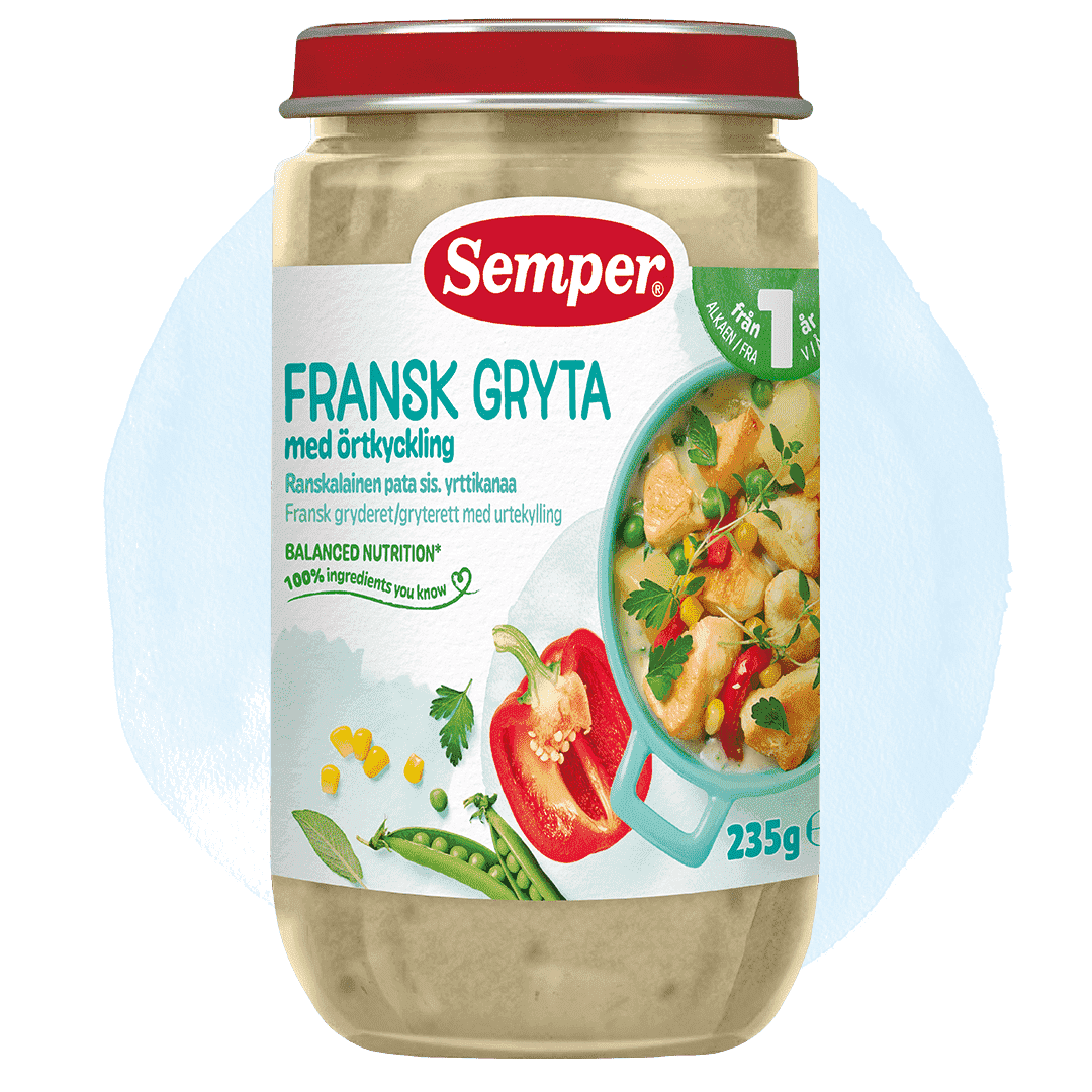 Fransk gryta med örtkyckling 12m