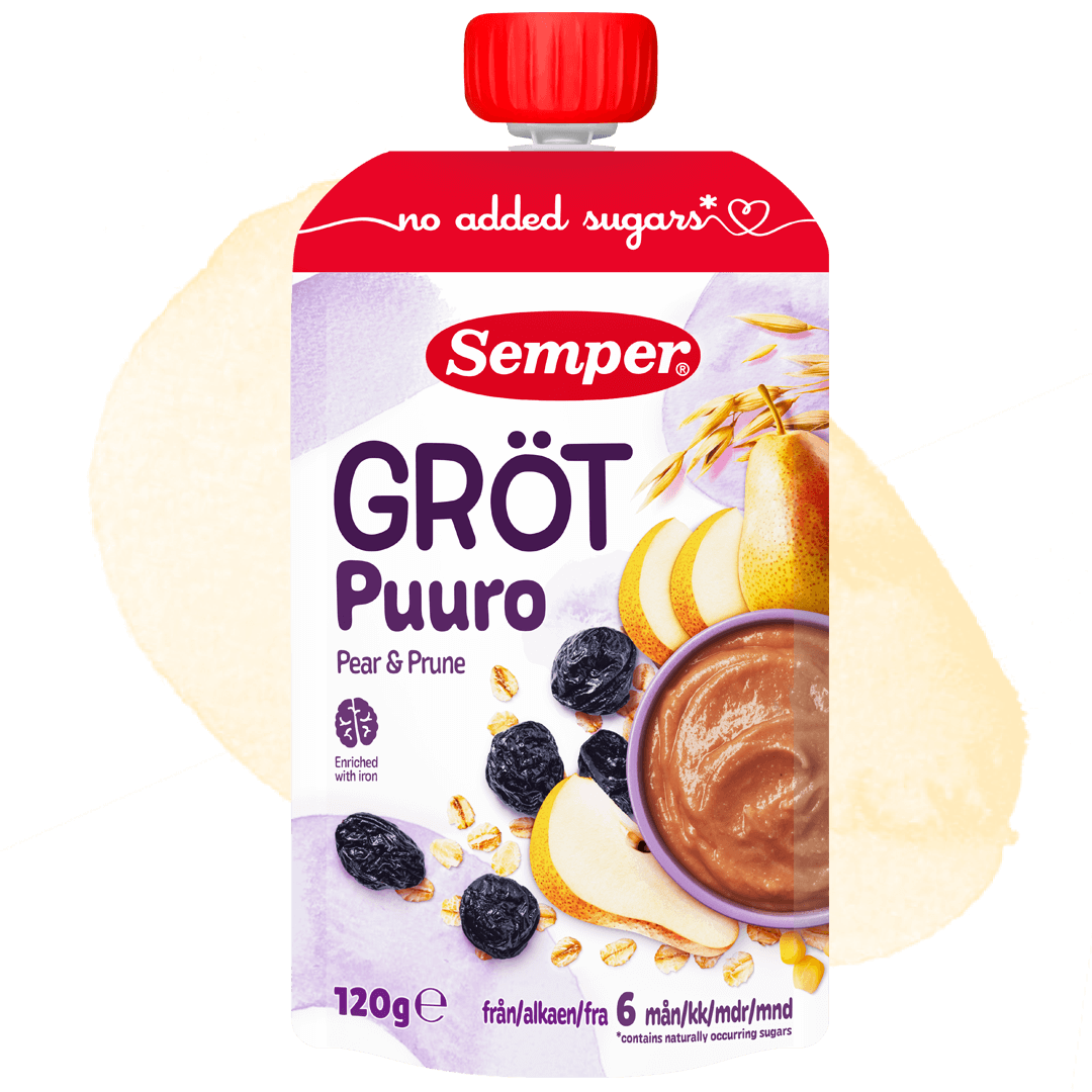 Grötklämmis Päron & katrinplommon