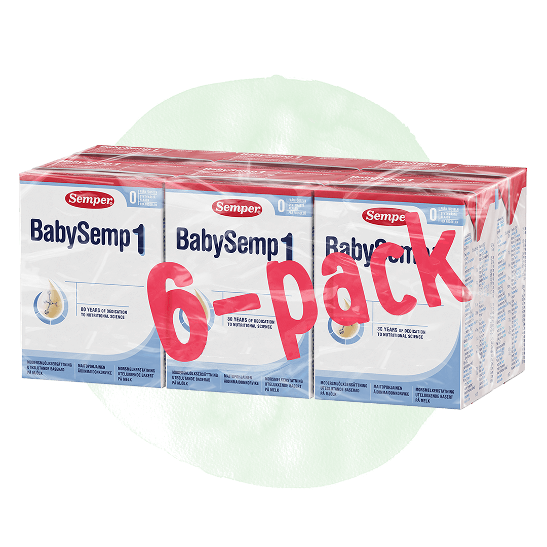 BabySemp 1 Drickfärdig 6-pack