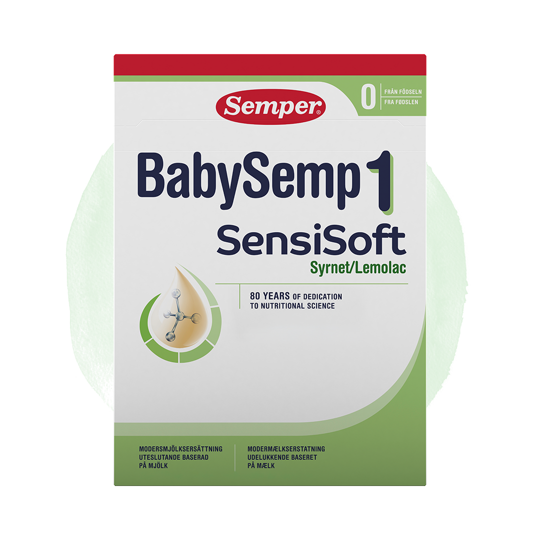 Babysemp 1 Sensisoft Lemolac