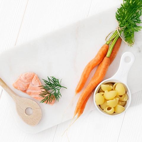 Pasta med lax (fiskgryta)