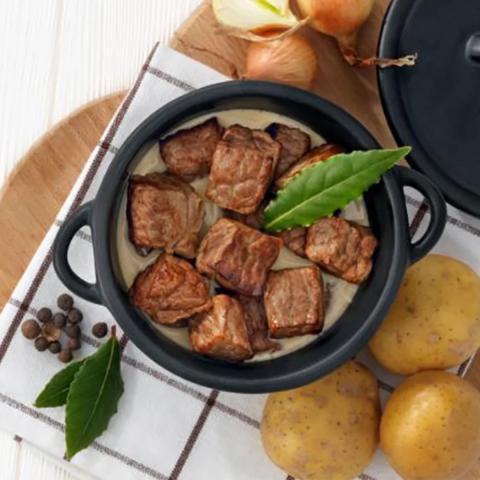 Potatis med köttgryta