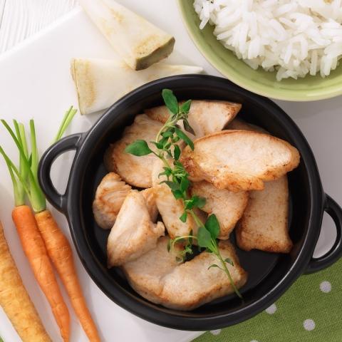 Ris med kyckling & grönsaker